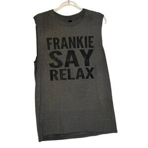 Frankie Say Relax Muscle Tank L